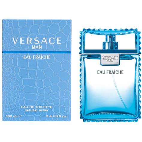 versace man fraiche eau de toilette for men- 100ml|Versace man eau fraiche aftershave.